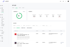 微信小程序平臺上線交易體驗分系統