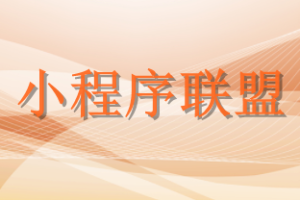 小程序聯盟